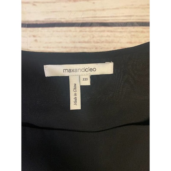 Max and Cleo 2XS Black Mini Dress - Picture 4 of 4